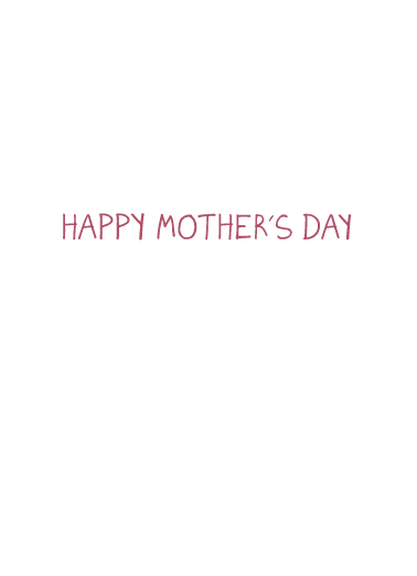 Paper Flower Bouquet  Card Inside