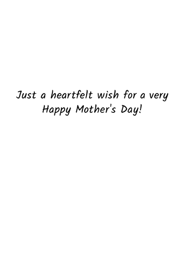 Paper Flowers In Bag  Ecard Inside