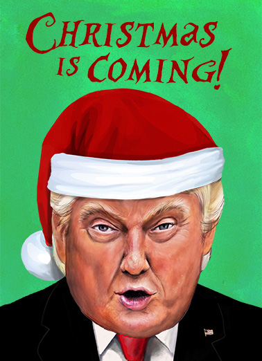 Presidential Merry Christmas - Funny Christmas Card to personalize and send.