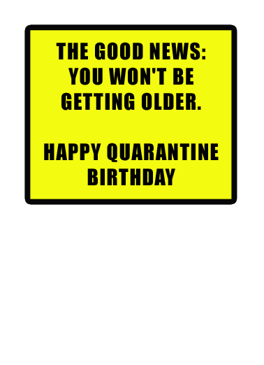 Quarantine Bday  Card Inside