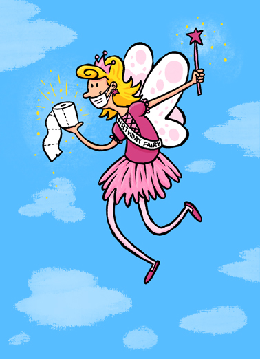 Quarantine Fairy  Ecard Cover