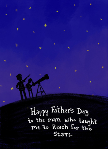 Reach for Stars  Ecard Cover