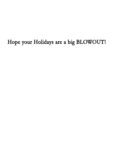 Reindeer Gum  Ecard Inside