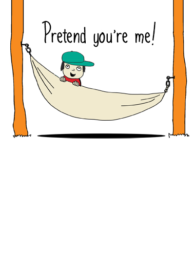 Relax Like Me  Ecard Inside