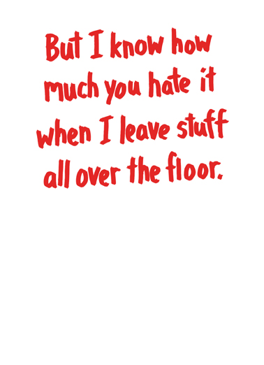 Rose Petals  Ecard Inside