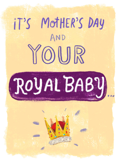 Royal Baby  Card Cover