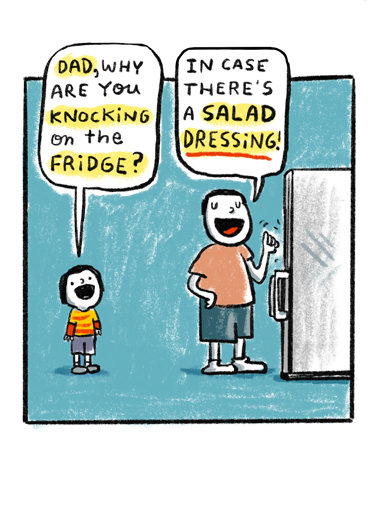 Salad Dressing  Ecard Cover