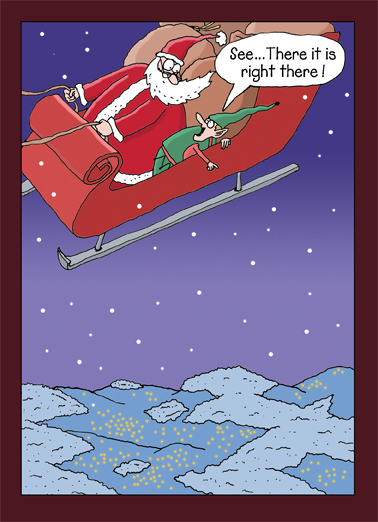 Santa Virginia  Card Cover