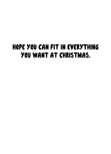 Santa's First Job  Ecard Inside