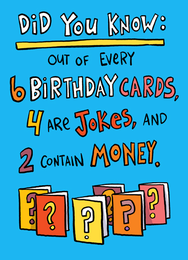 Six Birthday Cards  Ecard Cover