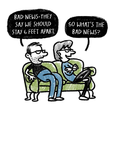 Six Feet Apart  Ecard Cover