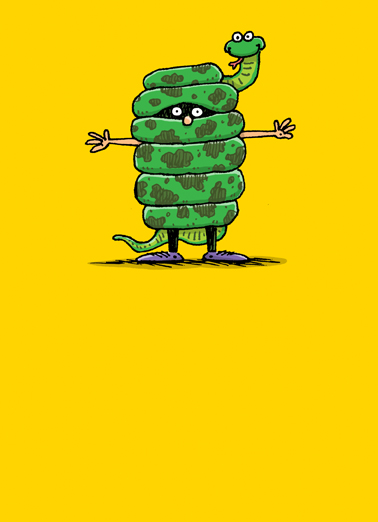 Snake Hug  Ecard Cover