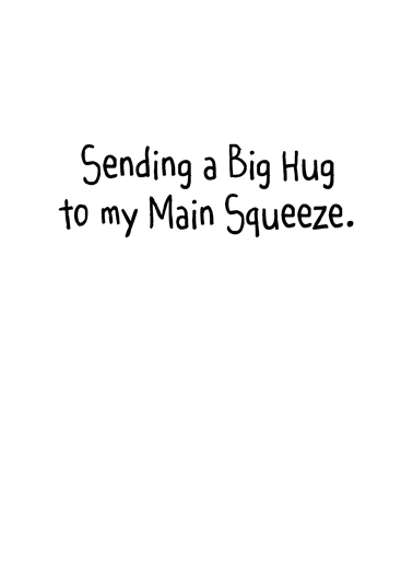 Snake Hug  Ecard Inside