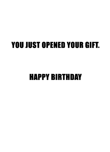 Spoiler Alert  Card Inside