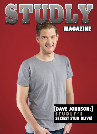 Studly Magazine  Card Cover