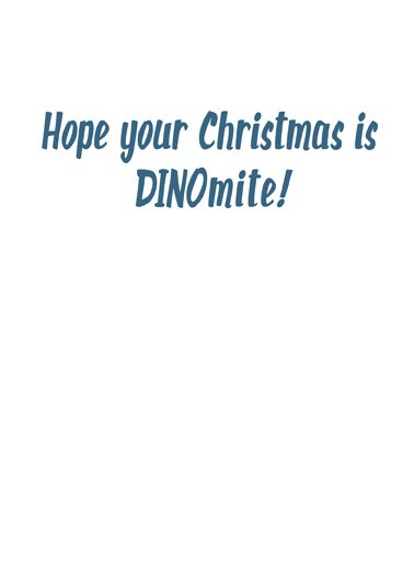 T-rrific Xmas  Ecard Inside