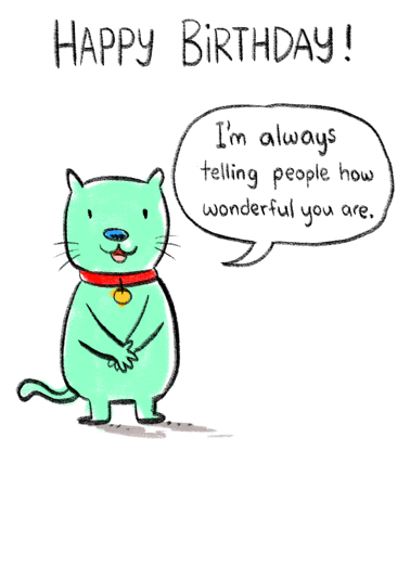 Telling You BD  Ecard Cover