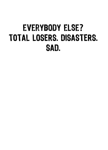 Thank You President  Card Inside