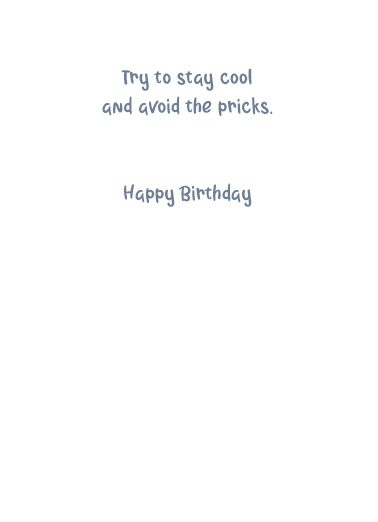 Through the Desert  Ecard Inside