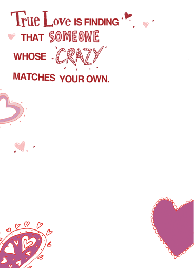 True Love Is Anniversary  Card Cover