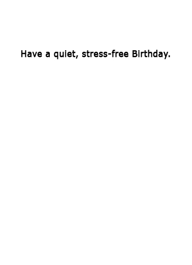 Trump Duct Tape Birthday Card Inside