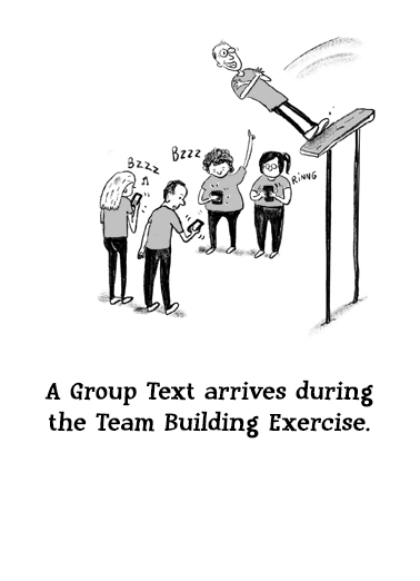 Trust Fall  Card Cover