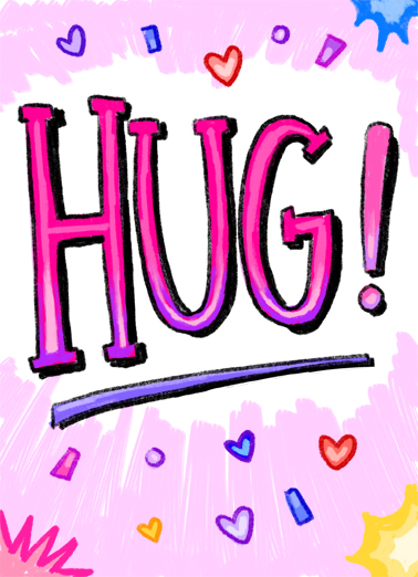 VAL Hug  Ecard Cover