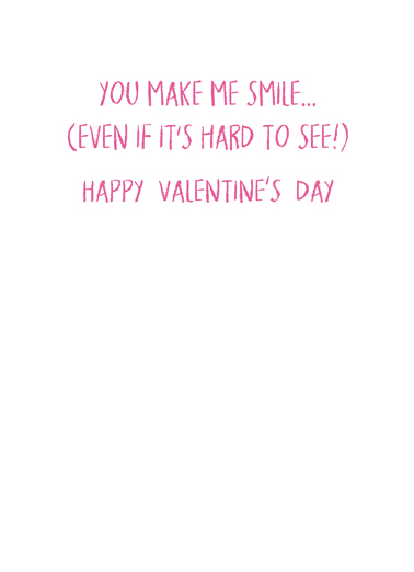 Val Smiley Mask  Ecard Inside