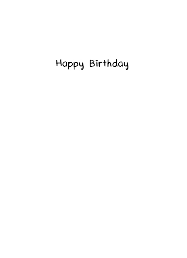Ventriloquist Birthday Card Inside