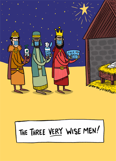 Very Wise Men  Ecard Cover