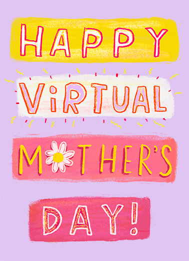 Virtual Mother's Day  Ecard Cover