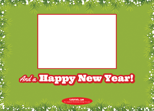 Warmest Wishes Upload xmas 5x7 horizontal flats Card Inside