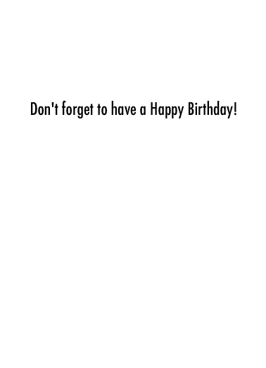 Wash Hands Snakes Birthday Card Inside