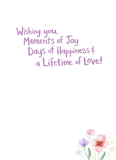 Watercolor Garden Bday  Ecard Inside