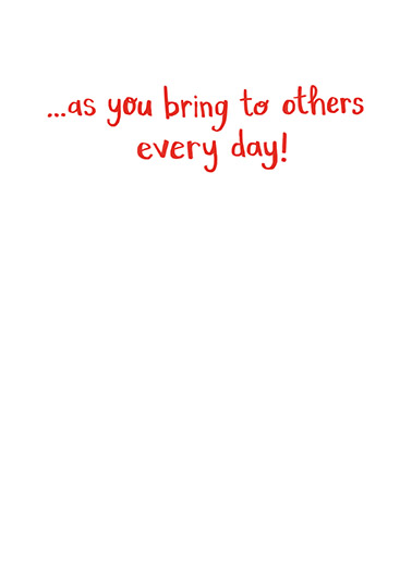 Watercolor Rose  Ecard Inside