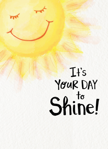 Watercolor Sun  Ecard Cover