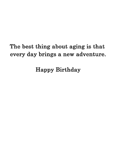 Where Was I Going  Ecard Inside