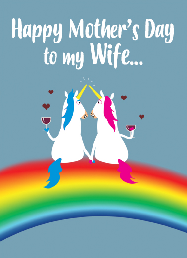 Wife Unicorn MD  Card Cover