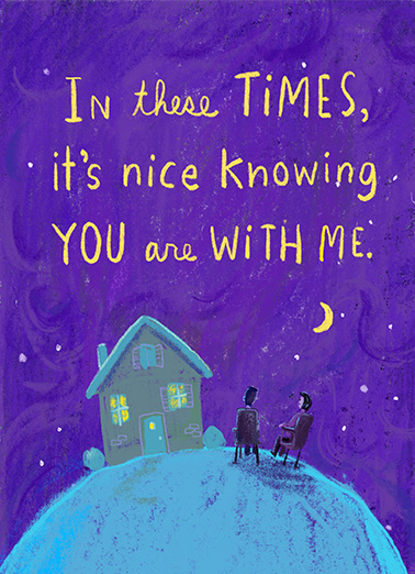 With Me on Birthday  Card Cover