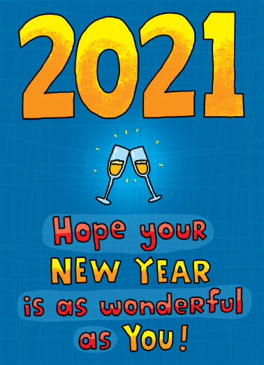 Wonderful 2021  Ecard Cover