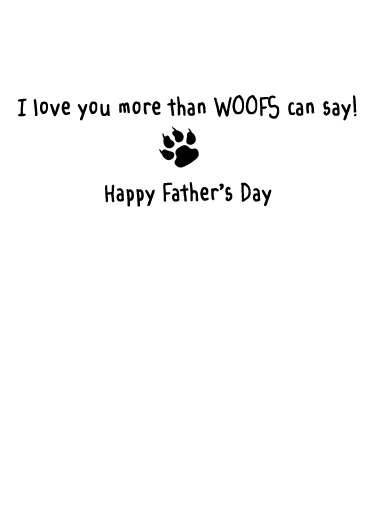 Woofs FD  Ecard Inside
