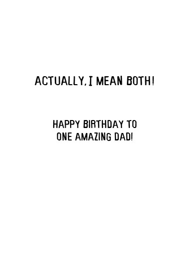 World's Greatest Farter  Card Inside