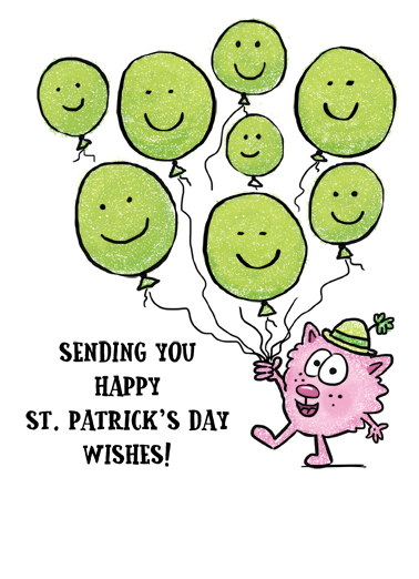 XOXO St Pats  Card Inside