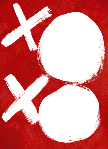 XOXO  Card Cover